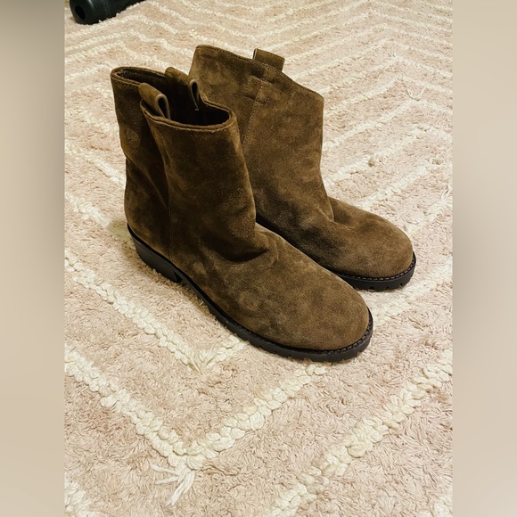 Splendid! Suede boots with faux fur inside - Picture 3 of 6